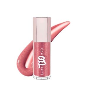 Fenty Beauty Pink Glitter Lip Gloss Fussy